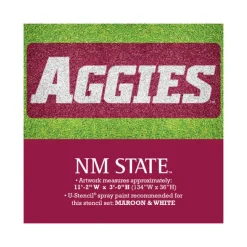 LAWN STENCIL "AGGIES"