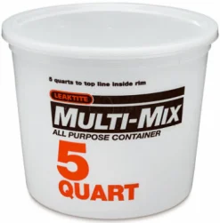 Leaktite Clear 5 qt Multi-Mix Container
