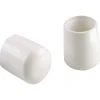 LEG TIP WHITE VINYL 5/8"