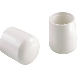 LEG TIP WHITE VINYL 5/8"