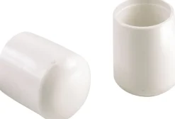LEG TIP WHITE VINYL 5/8"