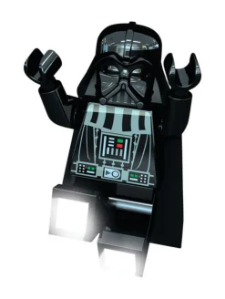 Lego Star Wars Darth Vader Plastic Black AA Battery LED Flashlight 5.5 lm. Jumbo-Sized for 6 Y+ Ages