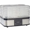 Lem Silver/Black Food Dehydrator 3.5 sq. ft.