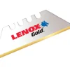 Lenox Gold High Speed Steel 4 Notch Utility Blade 2.5 in. L 5 pk