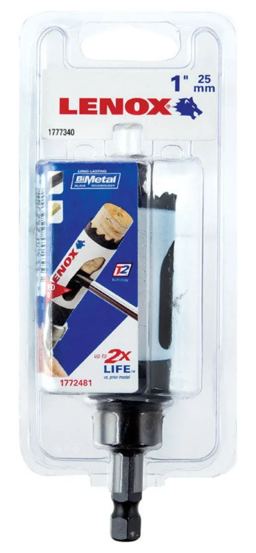 Lenox Speed Slot 1 in. Bi-Metal 1.5 in. L Hole Saw
