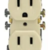 Leviton 15 amps 125 V Duplex Ivory Outlet 5-15R 1 pk