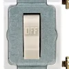 Leviton 20 amps Single Pole Toggle AC Quiet Switch Light Almond 1 pk