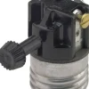 Leviton Aluminum Incandescent Medium Base 3-Way Turn Knob Socket 1 pk