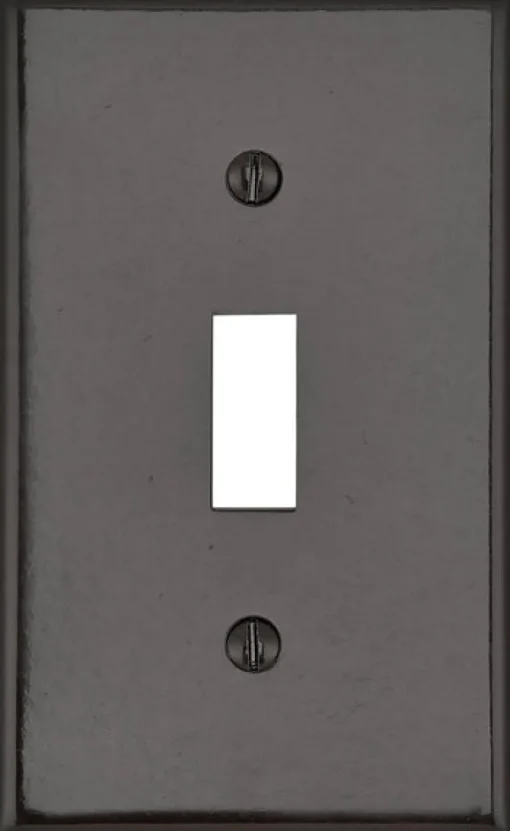 Leviton Brown 1 gang Thermoset Plastic Toggle Wall Plate 1 pk