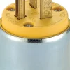 Leviton Commercial Armored Ground/Straight Blade Plug 6-20P 18-12 AWG 2 Pole 3 Wire