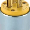 Leviton Commercial Armored Ground/Straight Blade Plug 5-15P 18-12 AWG 2 Pole 3 Wire