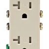 Leviton Decora 20 amps 125 V Duplex Light Almond Tamper Resistant Outlet 5-20R 1 pk