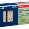 Leviton Decora 15 amps 125 V Duplex Light Almond Outlet 5-15R 10 pk