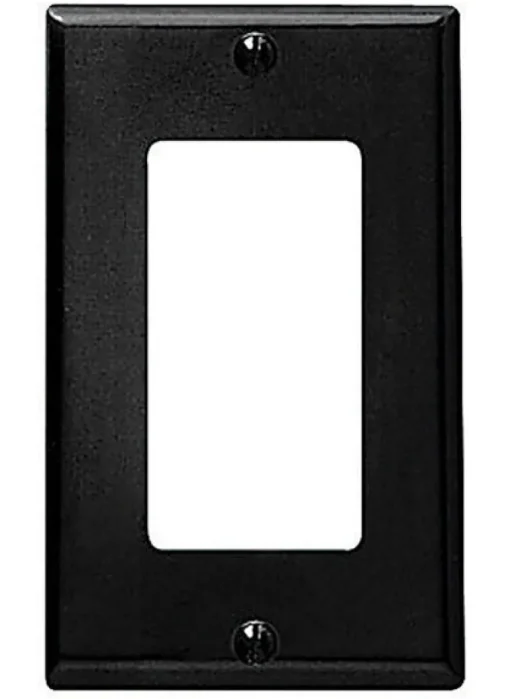Leviton Decora Brown 1 gang Thermoset Plastic Decorator Wall Plate 1 pk