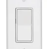 Leviton Decora Illuminated 15 amps Single Pole Rocker Switch White 1 pk