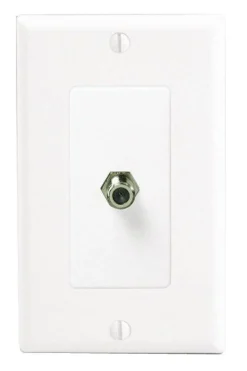 Leviton F-Connector F Decora Insert 1 pk