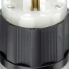 Leviton Industrial Nylon Ground/Straight Blade Plug 6-15P 18-10 AWG 2 Pole 3 Wire