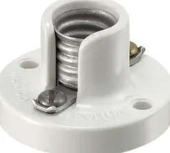 Leviton Lampholder 75 W 125 V Candelabra White