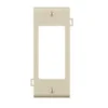 Leviton Light Almond 1 gang Thermoplastic Nylon Decorator Sectional End Wall Plate 1 pk