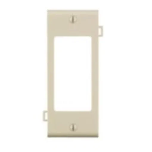 Leviton Light Almond 1 gang Thermoplastic Nylon Decorator Sectional End Wall Plate 1 pk