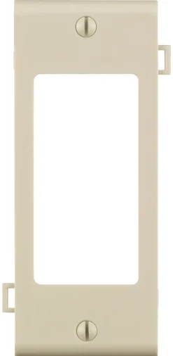 Leviton Light Almond 1 gang Thermoplastic Nylon Decorator Sectional End Wall Plate 1 pk