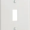 Leviton Midway White 1 gang Nylon Toggle Wall Plate 1 pk (Pack of 20)
