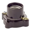 Leviton Phenolic Incandescent Medium Base Poney Cleat Socket 1 pk