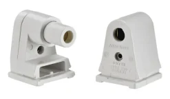 Leviton Plastic Fluorescent Pedestal Base Lampholder 1 pk
