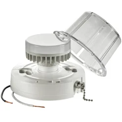 Leviton Plastic LED GU24 Ceiling Keyless Lampholder With Chain 1 pk