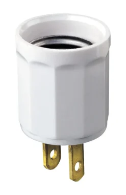 Leviton Polarized 1 outlets Adapter 1 pk