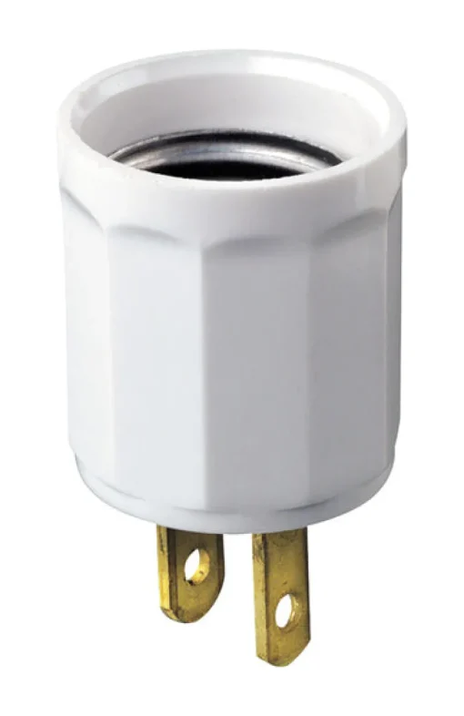 Leviton Polarized 1 outlets Adapter 1 pk
