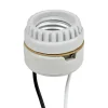 Leviton Porcelain Incandescent Medium Base Keyless Socket 1 pk