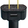 Leviton Residential Vinyl Straight Blade Plug 1-15P 18-14 AWG 2 Pole 2 Wire