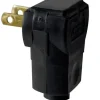 Leviton Residential Vinyl Straight Blade Plug 1-15P 16 AWG 2 Pole 2 Wire