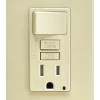 Leviton SmartlockPro 15 amps 125 V Ivory GFCI Outlet 5-15R 1 pk