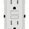Leviton SmartlockPro 15 amps 125 V Duplex White AFCI Outlet 5-15R 1 pk
