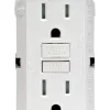 Leviton SmartlockPro 15 amps 125 V Duplex White GFCI Outlet 5-15R 1 pk