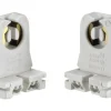 Leviton Thermoset Plastic Fluorescent Pedestal Base Lampholder 1 pk