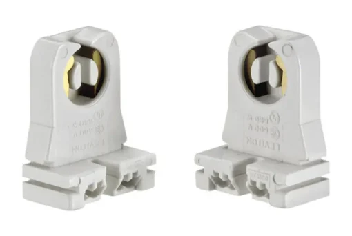 Leviton Thermoset Plastic Fluorescent Pedestal Base Lampholder 1 pk