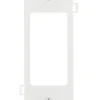 Leviton White 1 gang Thermoplastic Nylon Decorator Wall Plate 1 pk