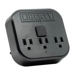 Liberty Safe Black Safe Power Outlet Kit