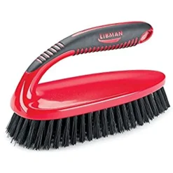 Libman 3.5 in. W Hard Bristle 8 in. Plastic/Rubber Handle Scrub Brush