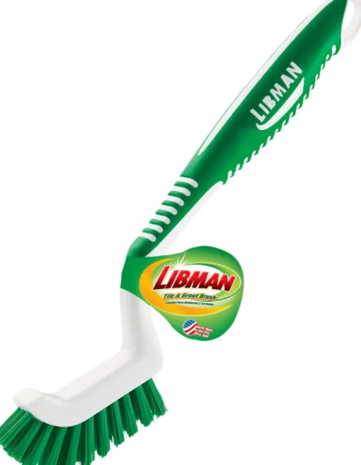 Libman 0.625 in. W Rubber Handle Grout and Tile Brush (Pack of 6).