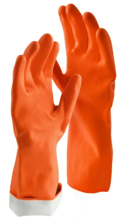 Libman 1325 Large Orange Premium Latex Gloves