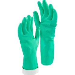 Libman 1319 Large Turquoise Heavy Duty Latex-Free Nitrile Gloves