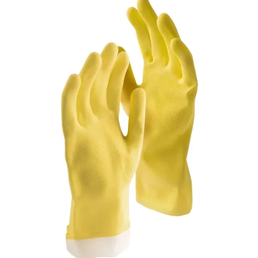Libman 1320 Small Yellow All-Purpose Latex Gloves 2 Pairs