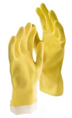 Libman 1320 Small Yellow All-Purpose Latex Gloves 2 Pairs