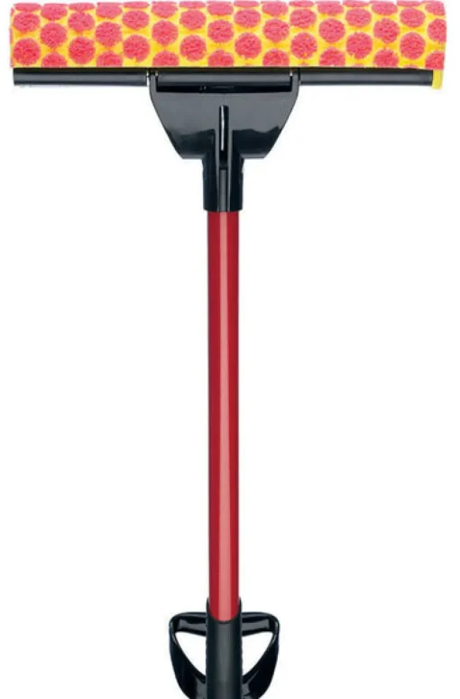 Libman High Power Red/Yellow Commercial Roller Sponge Mop Refill 3.25 W x 12 L in.