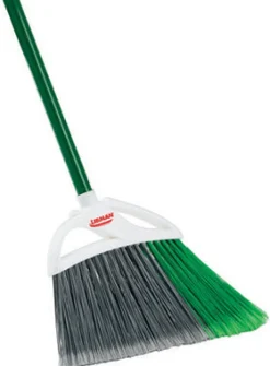 Libman Precision Angle 11-1/2 in. W Stiff Plastic Broom (Pack of 6)