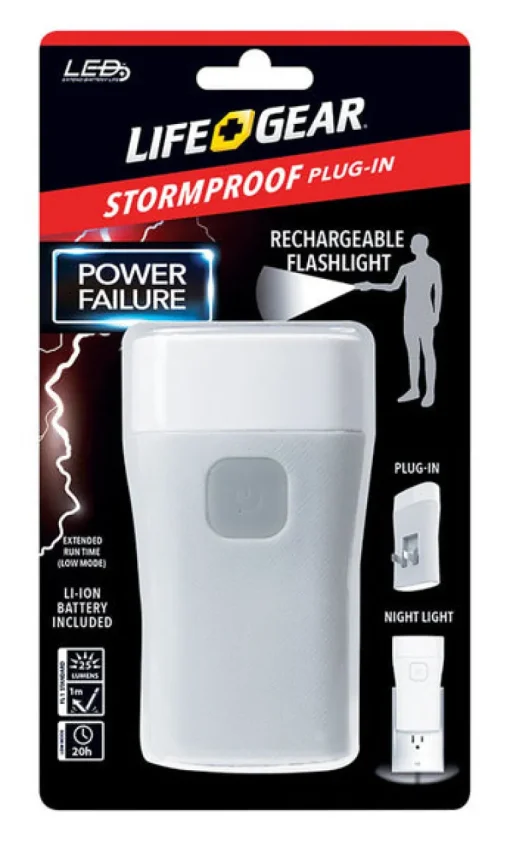 Life Gear 25 lm White LED Flashlight